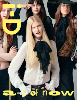 morningmode:  THE ALPHABETICAL ISSUE: WITCHES Models Cara Delevingne, Charlie Bredal, Codie Young, Louise Parker and Magda Laguinge for i-D pre spring 2013 Alphabetical Isuue.  Photography by Richard Bush and styling by Sarah Richardson. date 06.02.13