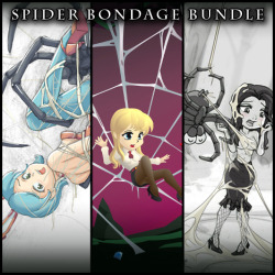 https://gumroad.com/l/lCMIP  Over 20 pages of cute and sexy spider Bondage. Great Value. -Sexy Bunny Girls, Damsels in Distress -Emma the Witch spring cleaning comic -Agent Joscelin Meeks spider bondage comic (NSFW artwork)