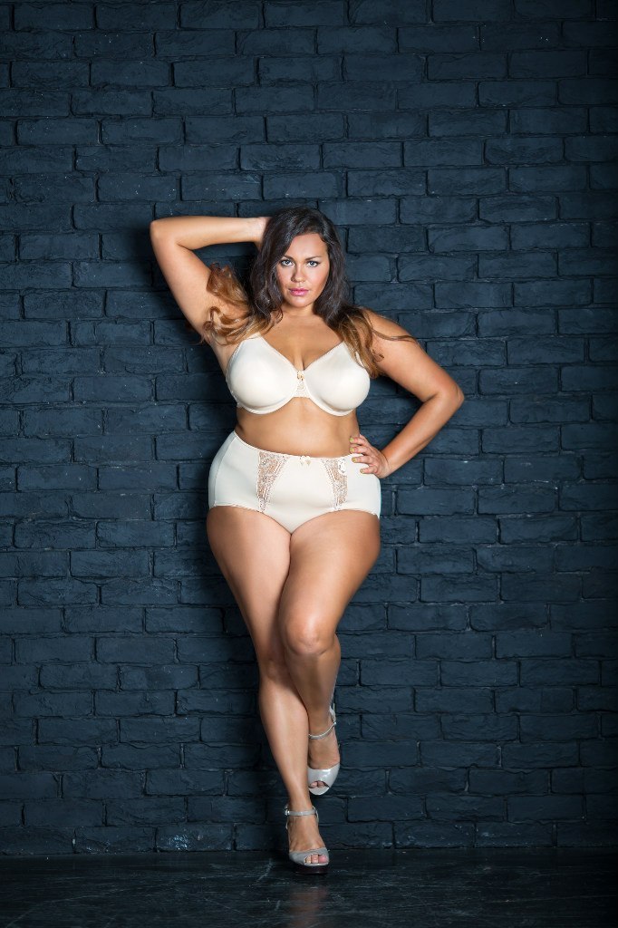 French plus size lingerie models