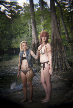 lemurmeansghost:  Spring Break Wedding Portrait on Flickr. When spring hits it’s hard to be anything other than restless, unsatisfied teenagers looking for trouble // swimming trip to Morrison Springs // shot by Joe Dunn May 2013 // Florida is Strange