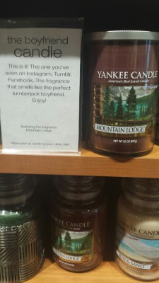 constant-instigator:  smaugchiefestofcalamities:  LOOK AT WHAT YOU FUCKERS DID. YANKEE IS MARKETING MOUNTAIN LODGE AS THE BOYFRIEND CANDLE BECAUSE OF THAT POST ABOUT IT SMELLING LIKE CHRIS EVANS AND OR HEMSWORTH. IS NOTHING SACRED   I want a transcript