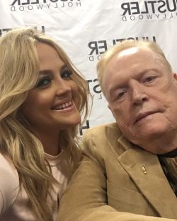 Yesterday Was So Much Fun Signing Next To Larry Flynt At The Grand Opening Of The Hustler Store On Hollywood Blvd🎉 🙌🏼 #Legend#TeamTexass by whitegirlpoliticking