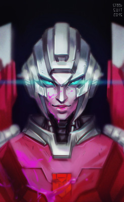 steelsuit:  Arcee speed painting 8^)With all the college work combined with my extreme laziness, I didn’t get to draw TF characters too much /wheezes 