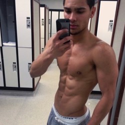 teen-gymfit:  Pic from @clay_maciel KIK US #fit #fitness #hot #hottie #hotboy #hotboys #muscle #kik #kikme #lean #ripped #jacked #shirtless #shredded #abs #sixpack #v #vline #hotguys #hotboys #shirtless #pecs #tumblrboys #muscle #model #motivation
