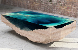 v-eck:  &ldquo;And when you gaze long into an abyss, the abyss also gazes into you&rdquo; - Friedrich Nietzsche Abyss Table, Duffy London