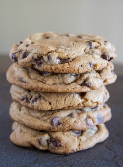 wehavethemunchies:  NY Times Chocolate Chip Cookies