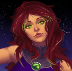 yu&ndash;rui:  Starfire from Teen Titans. Let me know how I did? Or who I should draw next? To go with this: Raven 