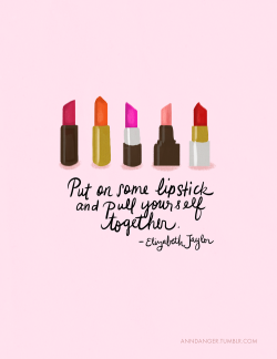 anndanger:  Happy National Lipstick Day! 