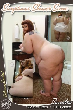 canklelover: Sexy belly, delicious generous bottom and thighs, oh so delicious soft and full upper arms … and of course CANKLES!!!!  http://www.bigcuties.com/beccabae/  				Big Cutie Beccabae 			 			? 			5'6&quot; 			290 [1] 			131 kg 			46.8 		