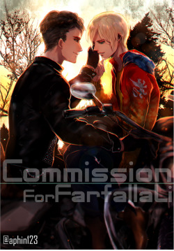 aphin123: Otabek x yurio LN COVER COMMISSION https://twitter.com/aphin123you can check my commission HERE