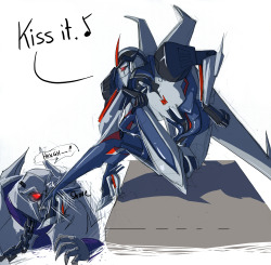 herzspalter:  Y’know, when I was 7 years old, I didn’t expect to one day share drawings of gay robots angrily kissing each other’s feet with strangers. Anyway, here’s the awful thing I was talking about yesterday. 