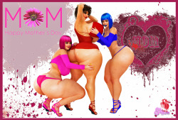 Happy Mother&rsquo;s Day to all moms out their, I hope y'all  have a relaxed dayLola and Kayla are spending time with their mother Maria.      She just wants to look sexy and have fun with her daughtersModel Maria Lola kaylaPostwork PhotoshopRender
