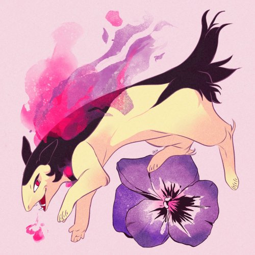 godzillabreath:Hisuian typhlosion is like a ghostly flower… I love it