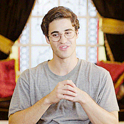 cinemagaygifs:“The research to me is I’m not, like, looking up serial killers or the psychology behind that. That’s just putting a blanket statement over Andrew, and he was certainly one in a million”  -Darren Criss