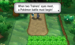 pokemon-xy-news:  Trainer Battles  THOSE GRAPHICS ASDFGHJMMKUY5T4REWDCVBGHNTRFRGHYUI