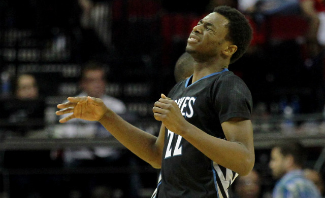 Are Andrew Wiggins' big minute totals a concern? (USATSI)