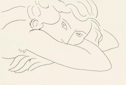  Matisse, young woman with head buried in arms, 1929 