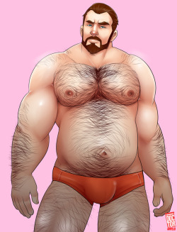 doctor-anfelo:  Barry burton (Comission) ______________________________________you can support me on: (Patreon) or reblogging   