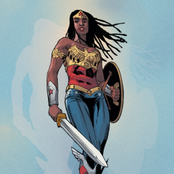 littlebluewing:  Nubia of Themyscira aka Wonder Womanin Injustice 2 #30 (2017), art by Mike S. Miller