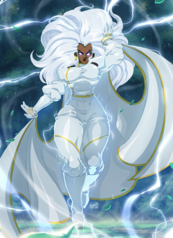 tovio-rogers:    full color commission of 90’s storm  