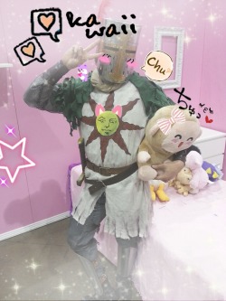 elite-knight-champion:  It was hard to choose just 10! But here are my favorite pics of my Solaire cosplay from AX14. Everyone I met was amazing, it was so much freakin’ fun! I can’t wait till next year when I can make and even better cosplay! All