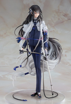 goodsmilecompany:   【PRE-ORDER】1/8th Scale Juzumaru Tsunetsugu   ➡️ http://www.goodsmile.info/en/product/7152 From the popular browser and smartphone game “Touken Ranbu -ONLINE-” comes a 1/8th scale figure of Juzumaru Tsunetsugu, one of the