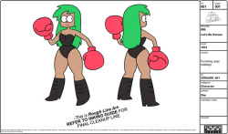 ok-ko:  NAME:  Punching JudyAGE:  Young AdultHERO LEVEL:  3SPECIES:  HumanBACKSTORY:  Born with a pair of boxing gloves on her fists.CHARACTER BIO: Punching Judy always punches first and asks questions never because she punches instead.ATTACKS:  Quick