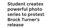 strictly-clitly:  afpe:  tw-evan:  lornagonigall:  ithelpstodream:  Ithaca College student Yana Mazurkevich just rolled out her second Brock Turner-inspired photo series, in conjunction with sexual assault advocacy group Current Solutions.  Seriously.