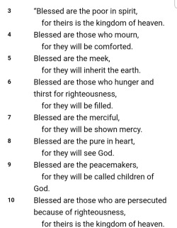mysticismmess:Those last two are ignored too much. Stand up for righteousness and justice, even if you will be persecuted for it.