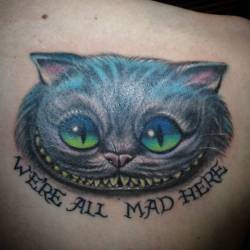 My tattoo finally finished ^_^  Its amazing i love it ^_^ #emo #tattoo #emogirl #cheshire #cheshirecat #cat #catgirl #meow #love #nyau #kitten #kitty #kittyne #amazing