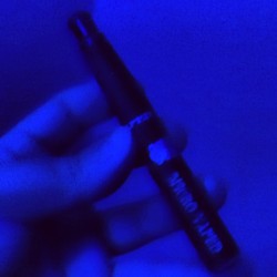 So gone my cameras vision blurred . #dab #vape #sick #microvape #cloudlife #smoke #dope #epic #gone #faded #blue #light