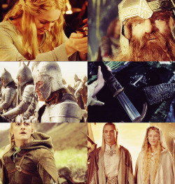 katoakenshield:  The Lord of the Rings Meme  21. most beautiful outfits [part 3/3]: the return of the king   &ldquo;A day may come when the courage of men fails, when we forsake our friends and break all bonds of fellowship, but it is not this day. An