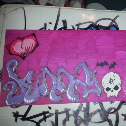Something I did for a #friend, way back. #amateur #graffiti #art  #myshit #graphik