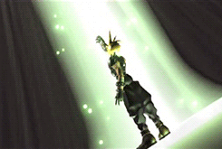 midoropalace:  Favorite Video Game Endings 1/?: Final Fantasy VII (1997, Squaresoft, PSX)  I think I’m beginning to understand. An answer from the planet…the Promised Land… I think I can meet her…there.  