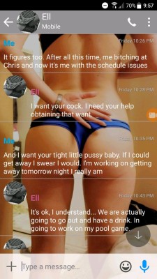 tex-t-c:Got a few screenshots from J* today… They are not concurrent. Just random shots of random conversations…