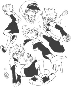 kibsart:who here is also obsessed with killua!