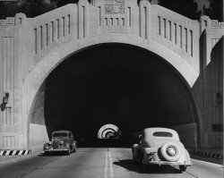 rouquinoux:  1938-tunnels downtown los Angeles. 