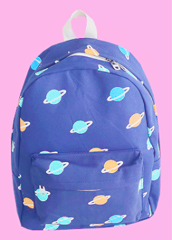 akaashie:    ♡ Canvas Backpack (2 Options!)♡ from Harajuku Fashion♡ Price: ห.70♡ You can use the code lovely7 for 10% off your purchase!   
