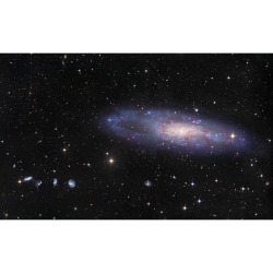 NGC 247 and Friends #nasa #apod #chart32team #ngc247 #spiralgalaxy #needleseyegalaxy #constellation #cetus #burbidgeschainofgalaxies #galaxies #interstellar #intergalactic #universe #space #science #astronomy