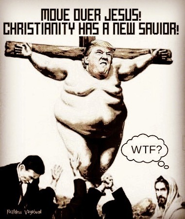 I’m with Jesus in this one, ‘WTF’? #maga #goo #evangelicals #rightwingnutjobs  https://www.instagram.com/p/B9pevxDAk-n/?igshid=14ugjlhvgsvg5