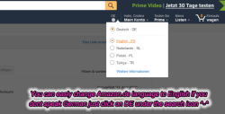 femmiecristine:  I have an Amazon.de wishlist if you feel like to surprise me for Christmas ^_^ You can easily change the site to English as its shows bellow on the picture ^^ Products with no images are sex toys, no idea why the fuck they censored it