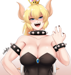 #261 - BowsetteHere’s my addition to the hot new meme. No lewd version this time. I got other things to finish. maybe in the future :)PatreonTwitterFacebook