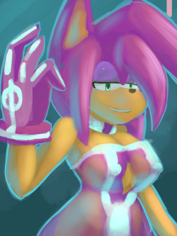 Amy rose paint, I really need to stop painting for hours on end. Huh, feels an a slightly evil version of Amy was painted or something like that.