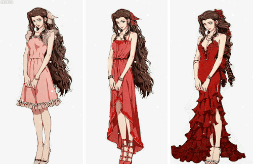 zireza:    -ˋˏ ✩   Final Fantasy VII Remake  :  Pretty Dresses  ✩ ˎˊ-      