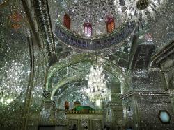 deducecanoe:  beautifuliran:  Shah Cheragh (King’s Light) Mosque- Shiraz, Iran  This is a real place. 
