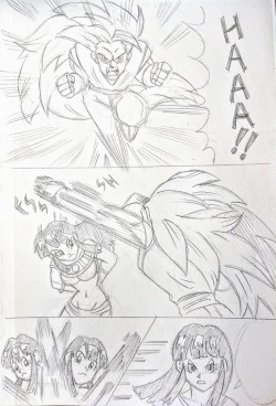 This is not an ongoing comic! Just me messing around with the idea of Goddess of Destruction Chichi doing random sketches and comic pages between work (yeah I know the idea doesn’t make any sense, but *shrugs*) Still sketching stuff for fun, not really