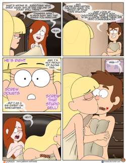 lil-area-site:   Pacifica 2, Dipper 0 :3  Prev pages of NS and my other comics on my pixiv and jabarchives accounts :3Don’t forget that you can see pages ahead earlier in Patreon.And here’s my Commission info.