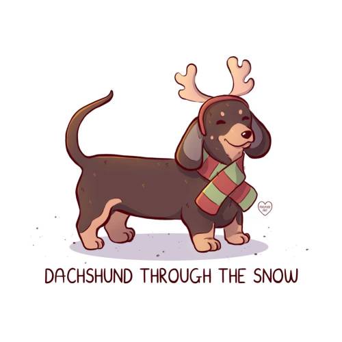 healingheartdogs:  adelaydeart:  316/365 Dachshund through the snow!    @canisitsnotlupus  