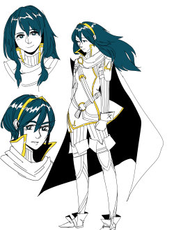 bearsona4:  lucina is 50% of everything i draw i dont even need to look up her refs anymore 