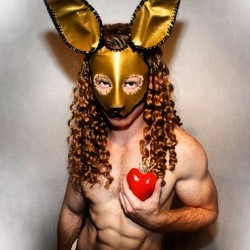 Happy Valentines Day from Rabbit Jesus - Alexander Guerra 2011 